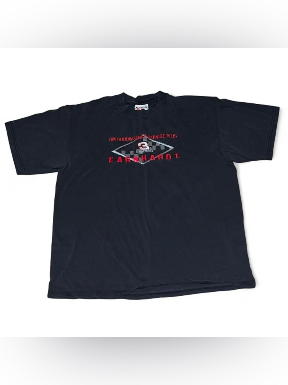 VTG Dale Earnhardt #3 Goodwrench Service Embroidered Chase Authentics T-Shirt XL